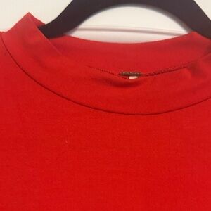 Free People Classic Red Women's Top